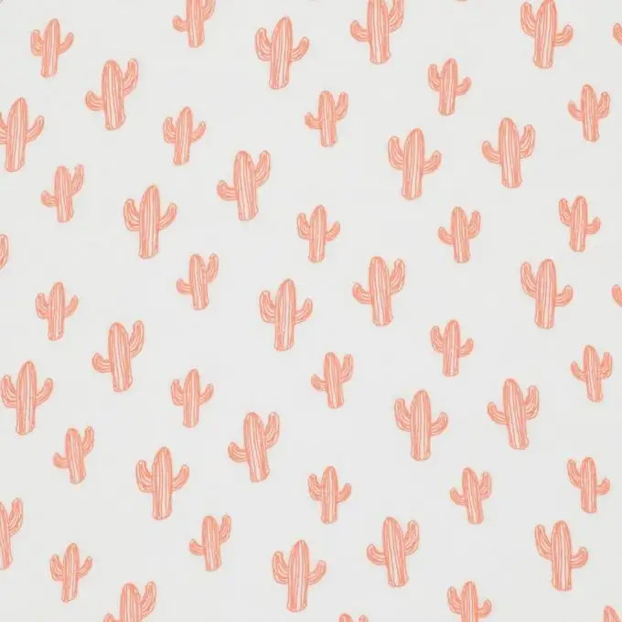 Tessuto viscosa cactus