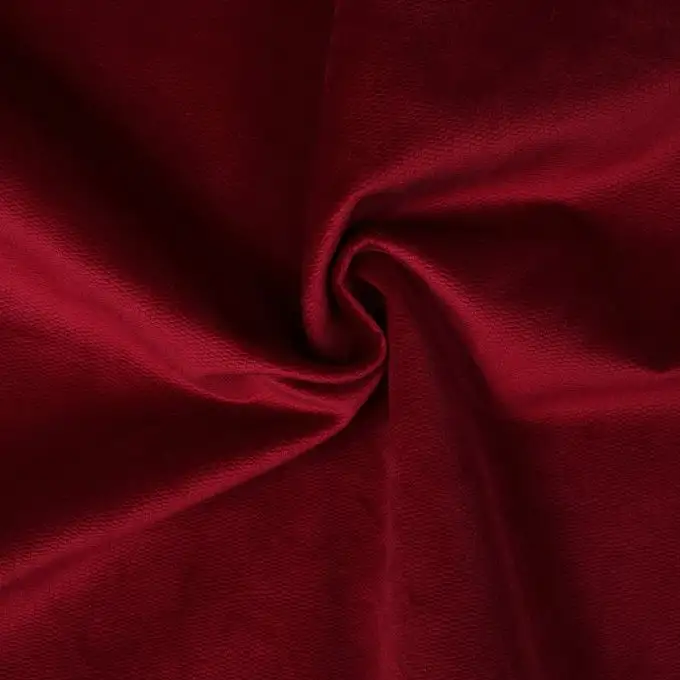 Tessuto velluto Decker rosso