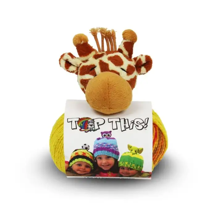 Cappello a maglia Top This Giraffa