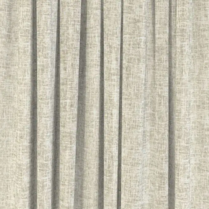 Tendaggio tinta unita effetto lino grande larghezza