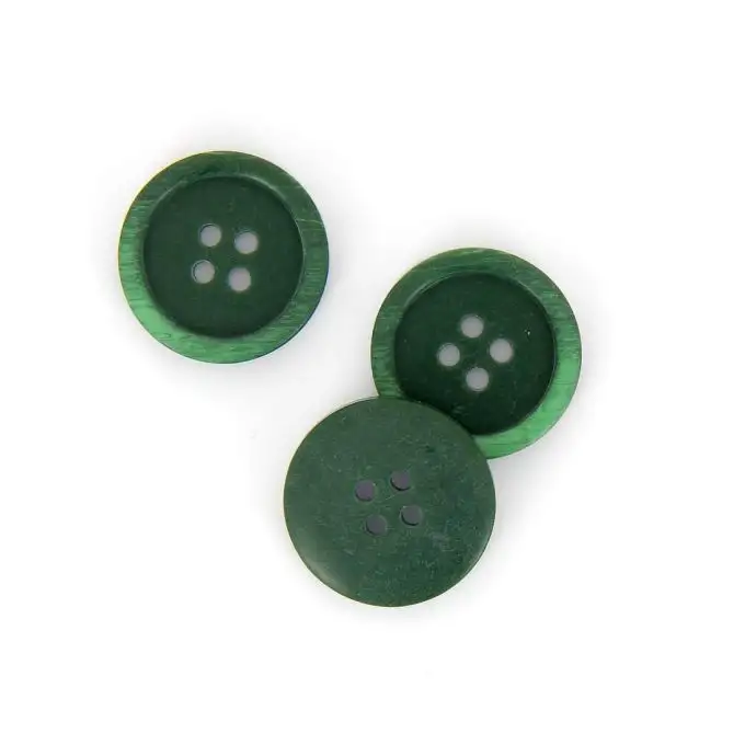 bottoni effetto marmo verde 23 mm