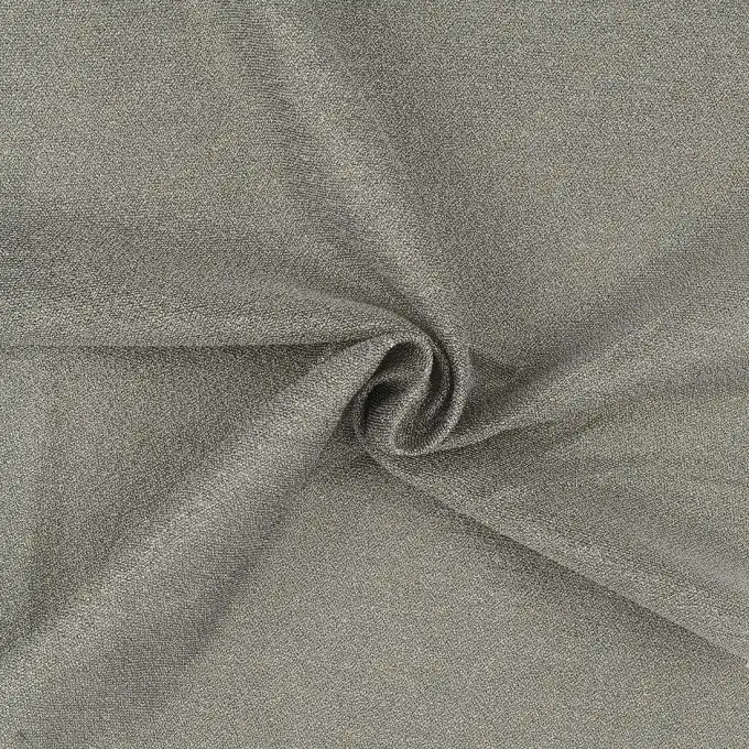 Tessuto velato argento brillante