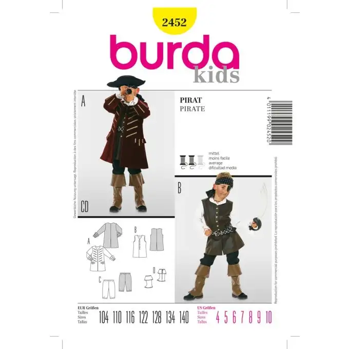 costume pirata per adulto