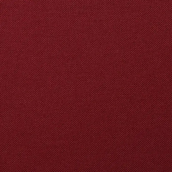 Tessuto cotone tinta unita Nattea rosso bordeaux
