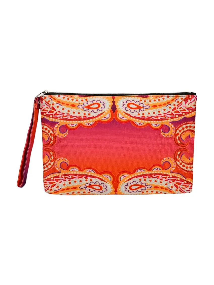 F**K Women's Clutch Bag FK24-A034X25 Orange