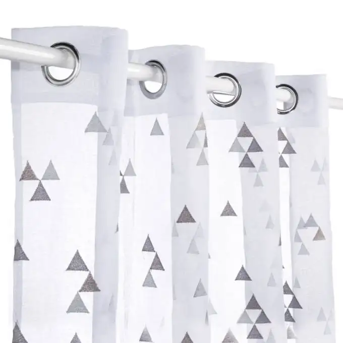 Tenda voile trio grigio e talpa