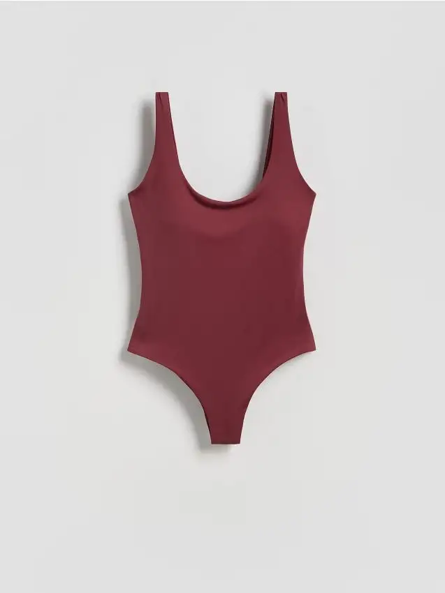 Costume da bagno intero Colore viola scuro