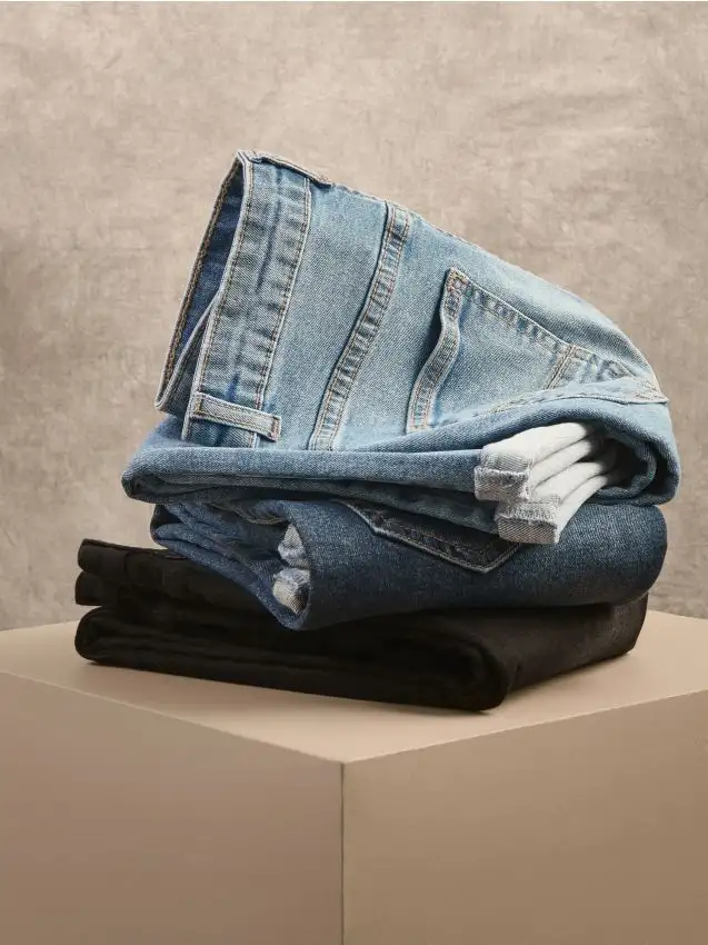 Jeans standard classici Colore blu scuro