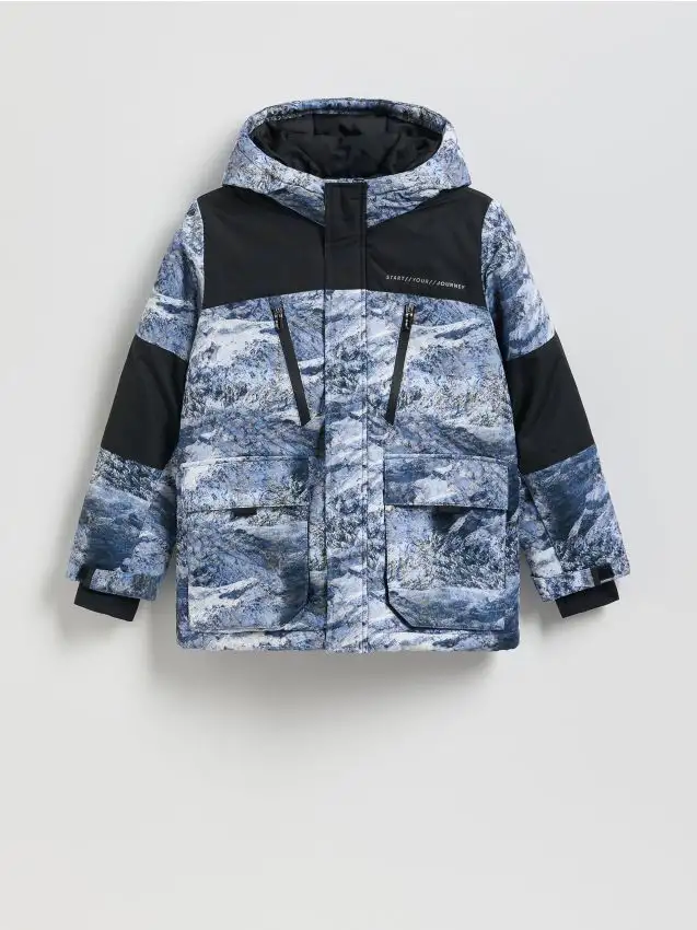 Giacca isolante con cappuccio Colore multicolore