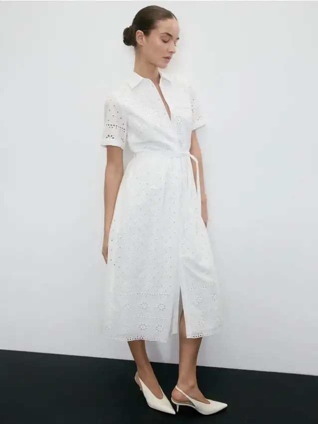 LADIES` DRESS Colore bianco