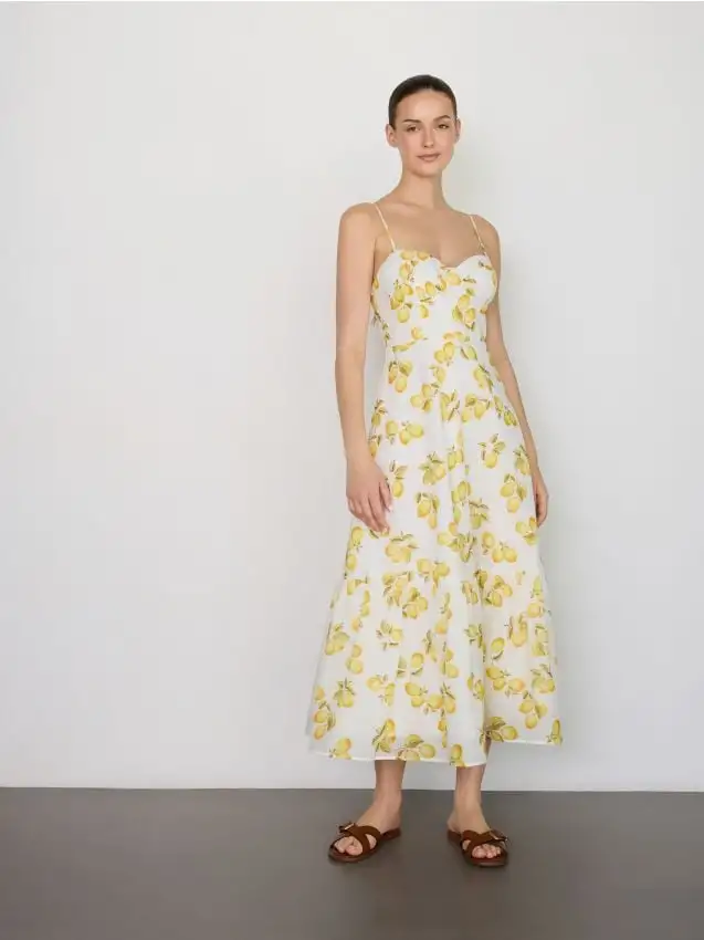 Abito fantasia Colore giallo chiaro