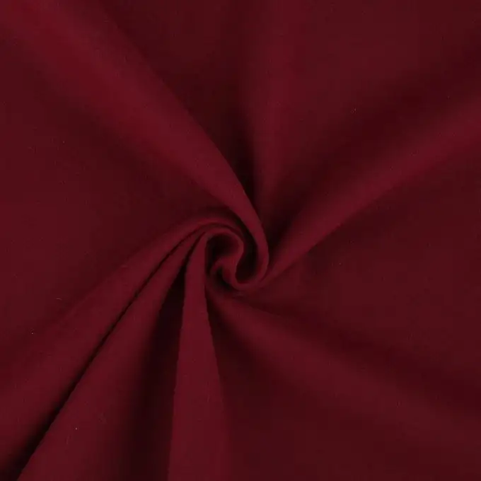 Tessuto effetto lana bordeaux