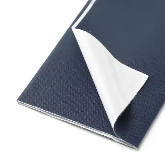 Termoadesivo in nylon blu scuro