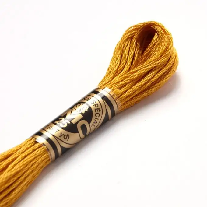 Filato mouliné da ricamo tonalità gialle/arancioni COL 783