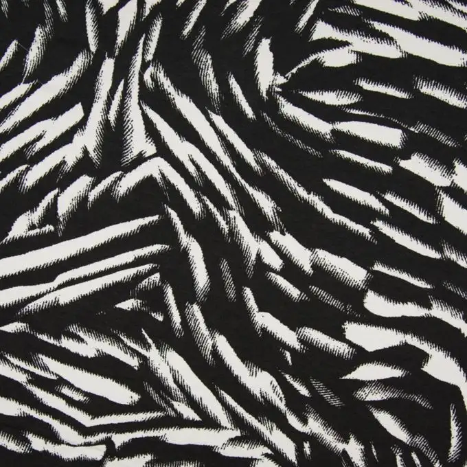 Tessuto jersey viscosa righe