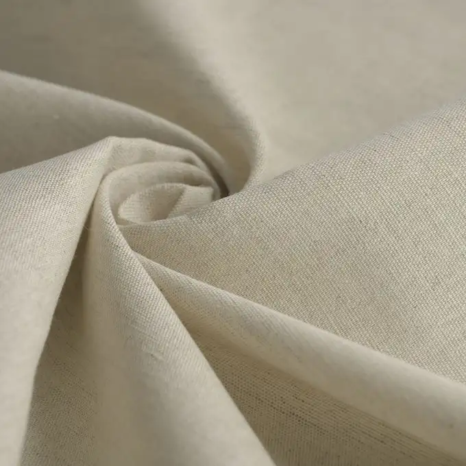 Tessuto cretonne 50% lino 50% cotone Cotolino