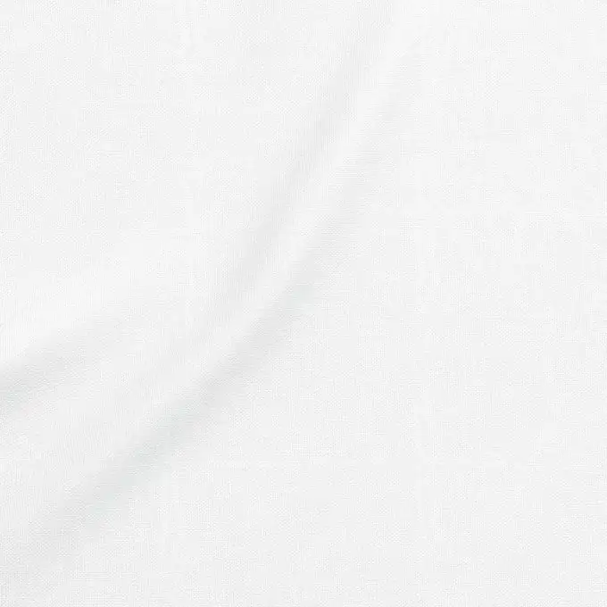 Tessuto cotone Montségur bianco grande larghezza