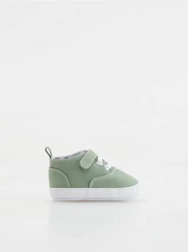 Sneaker in cotone Colore turchese