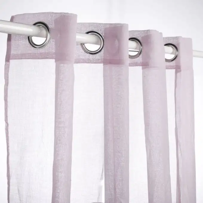 Tenda velo tinta unita memoria rosa