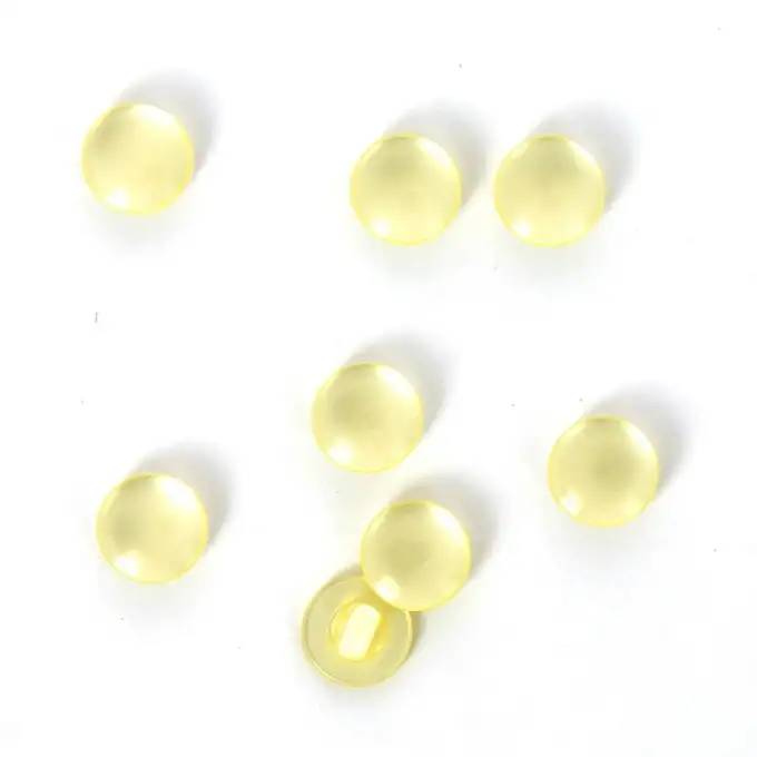 bottoni a gambo crema 11 mm