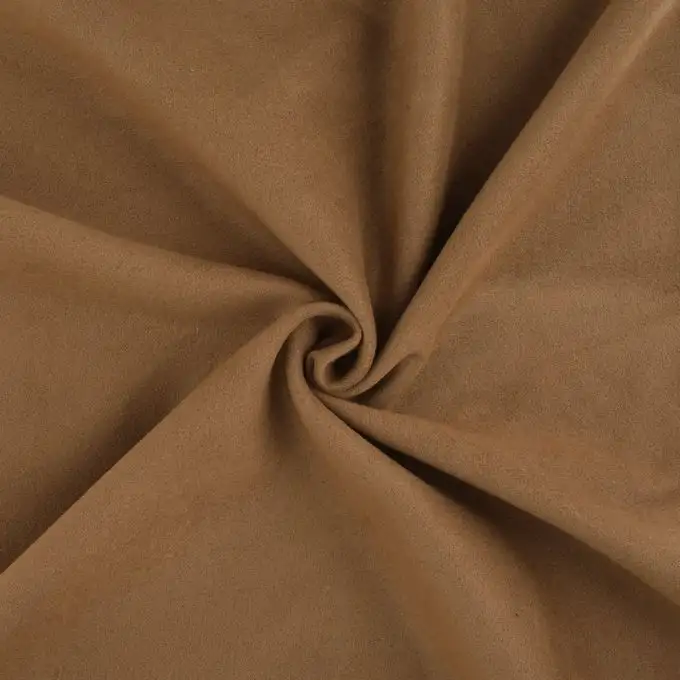 Tessuto effetto lana cammello