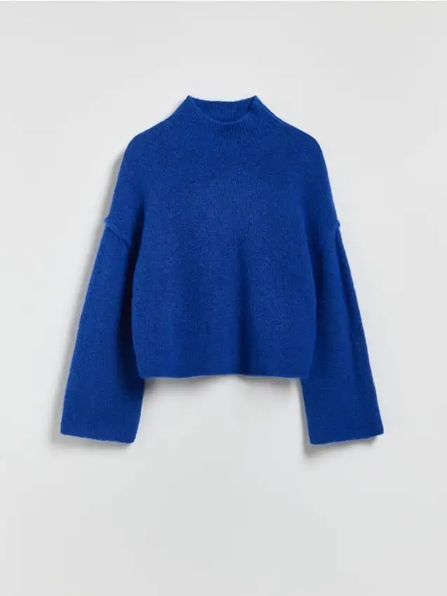 Maglione dolcevita Colore blu