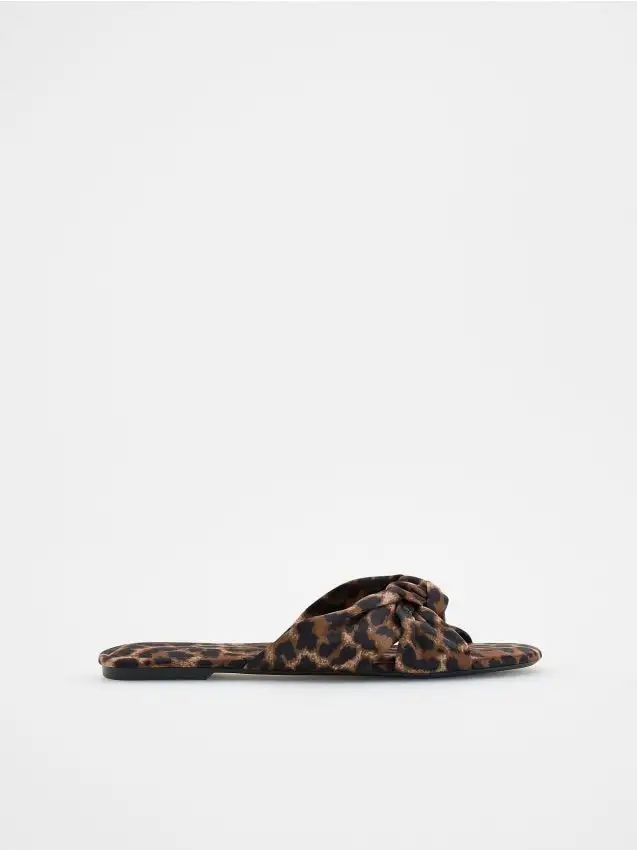 Sandali con lacci decorativi Colore multicolore