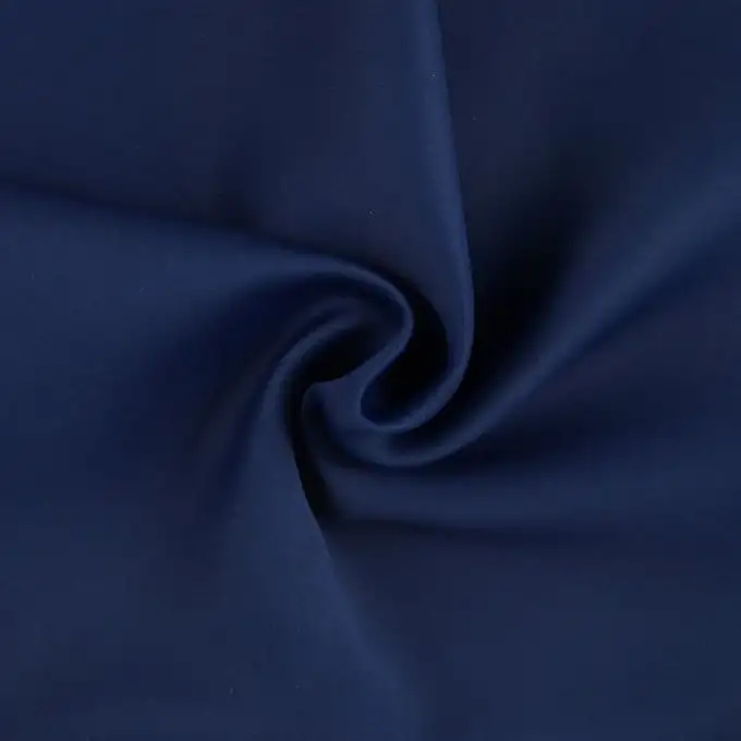 Tessuto oscurante raso blu navy