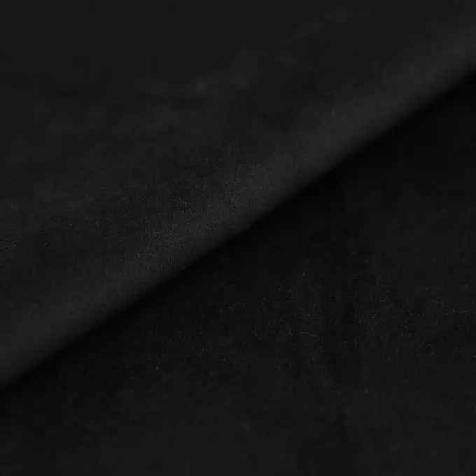 Velluto nero tinta unita