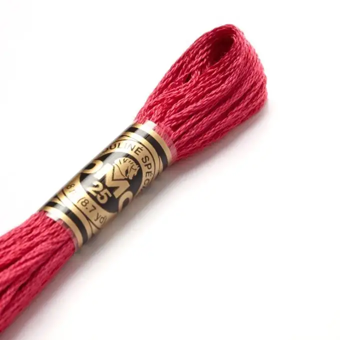 Filo mouliné da ricamo - Tonalità rosa-viola - COL 600