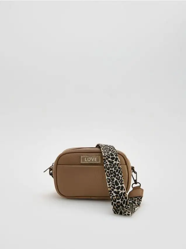 Borsa a spalla di piccole dimensioni Colore caffè