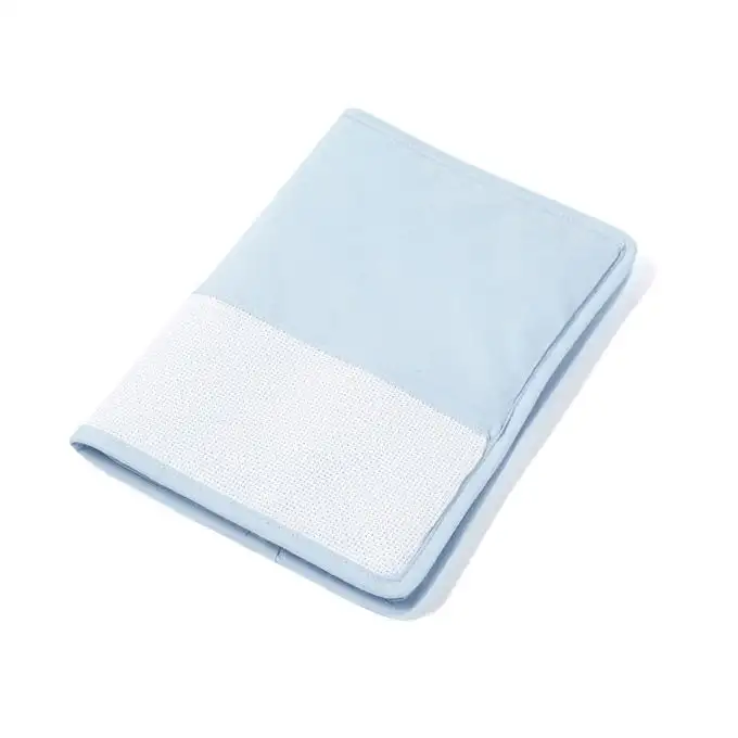 Custodia per libretto sanitario blu