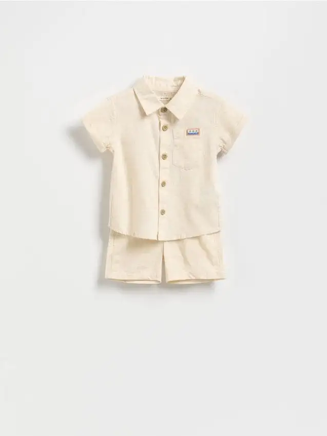 Completo in cotone Colore nude