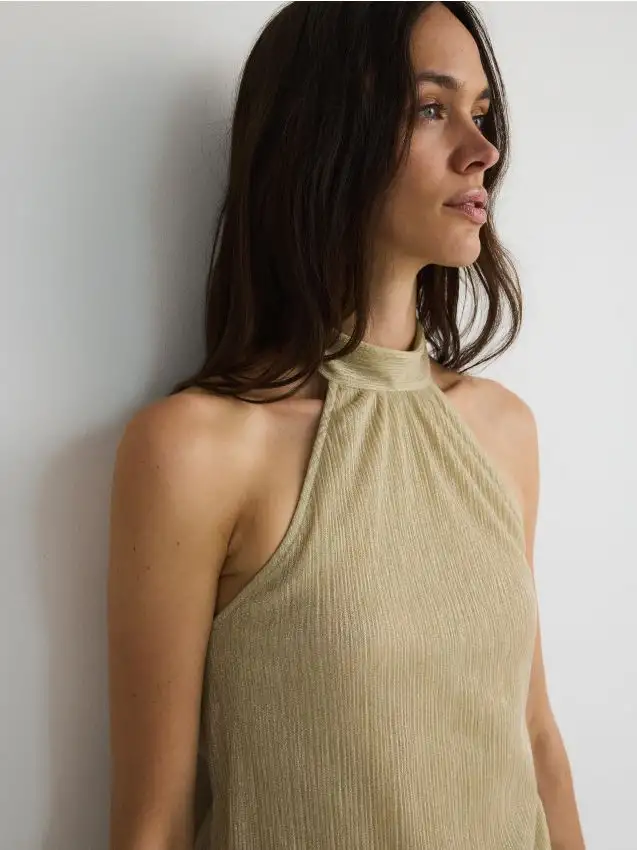 Top all’americana Colore grano