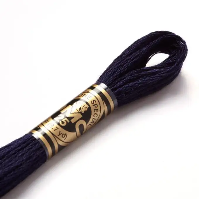 Filo mouliné da ricamo tonalità blu COL 939