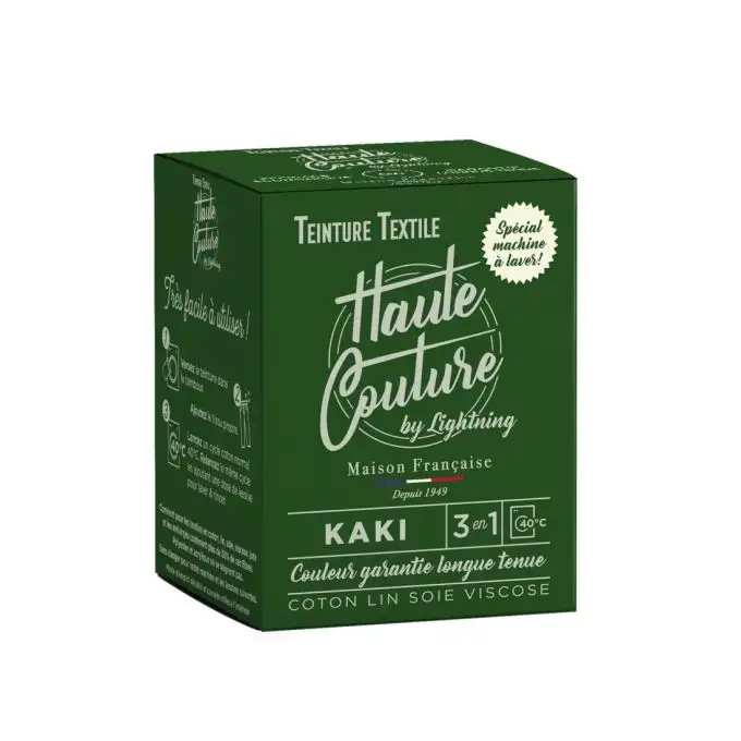 Tintura tessile alta moda verde kaki