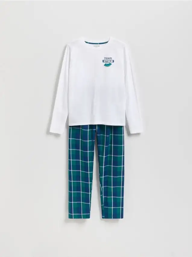 Pigiama due pezzi Colore bianco