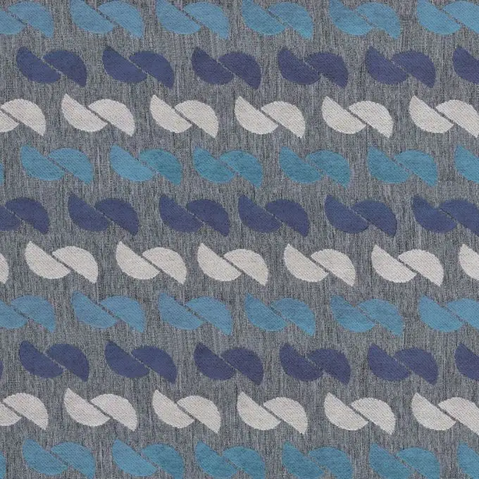 Tessuto velluto motivo mezzaluna