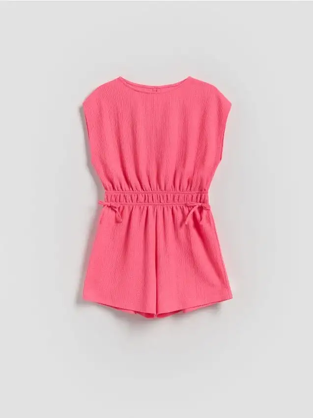 Tuta corta Colore fucsia