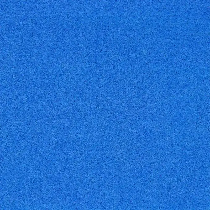 Foglio di feltro turchese