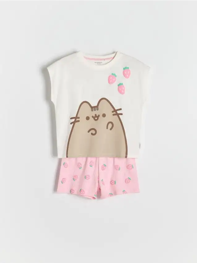 Pigiama due pezzi Pusheen Colore rosa