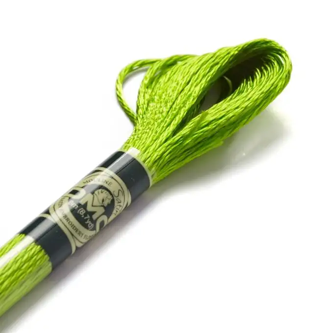 Filato satinato verde - COL S471