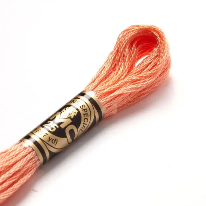 Filato mouliné da ricamo tonalità gialle/arancioni COL 3341