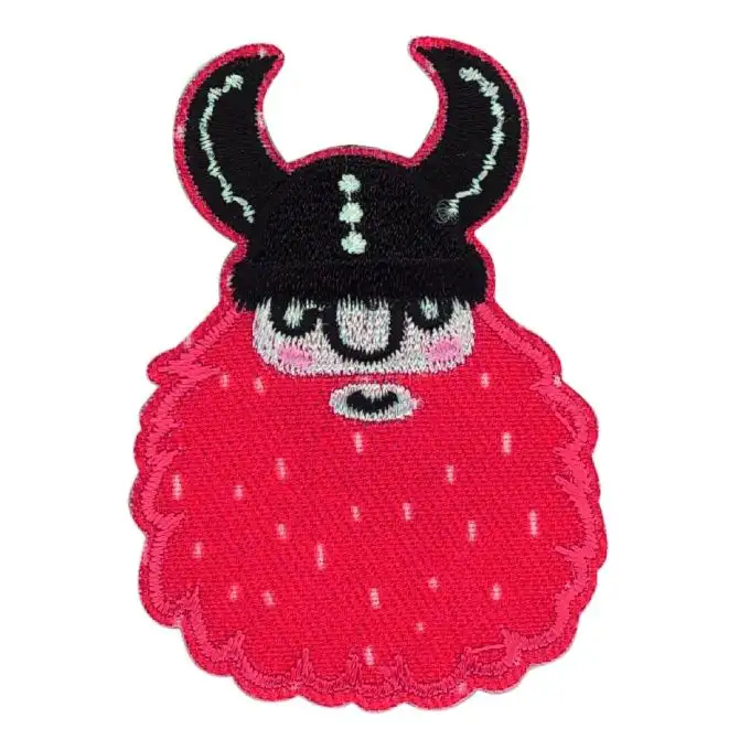 Scudetto vichingo barba rossa