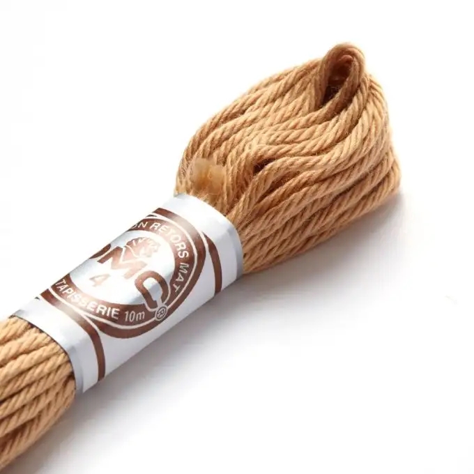Filo da ricamo ritorto opaco marrone - COL 2164