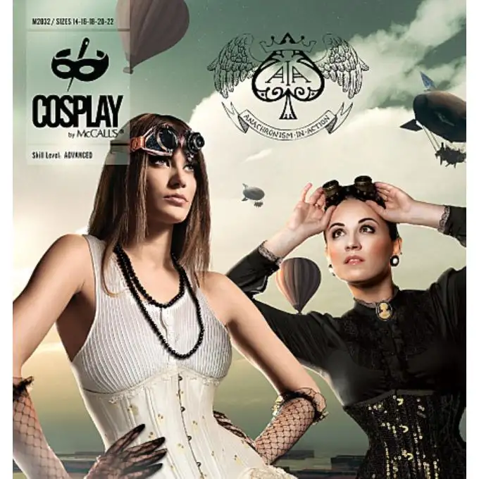 Corsetto cosplay modellante patron