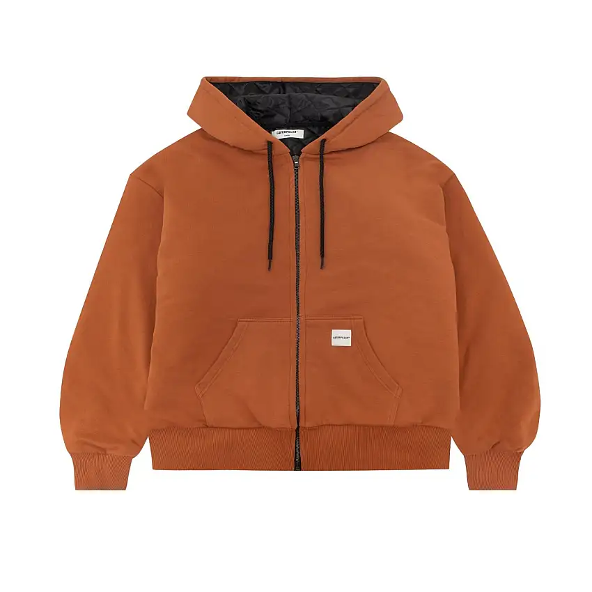 Felpa con cappuccio e zip Caterpillar Workwear Heavy Weight