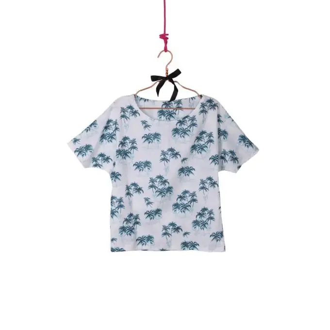 Patron termoadesivo top Sage