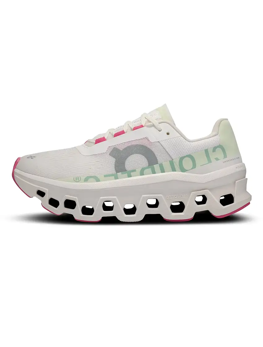 Sneakers Cloudmonster da Donna Bianco/Fucsia