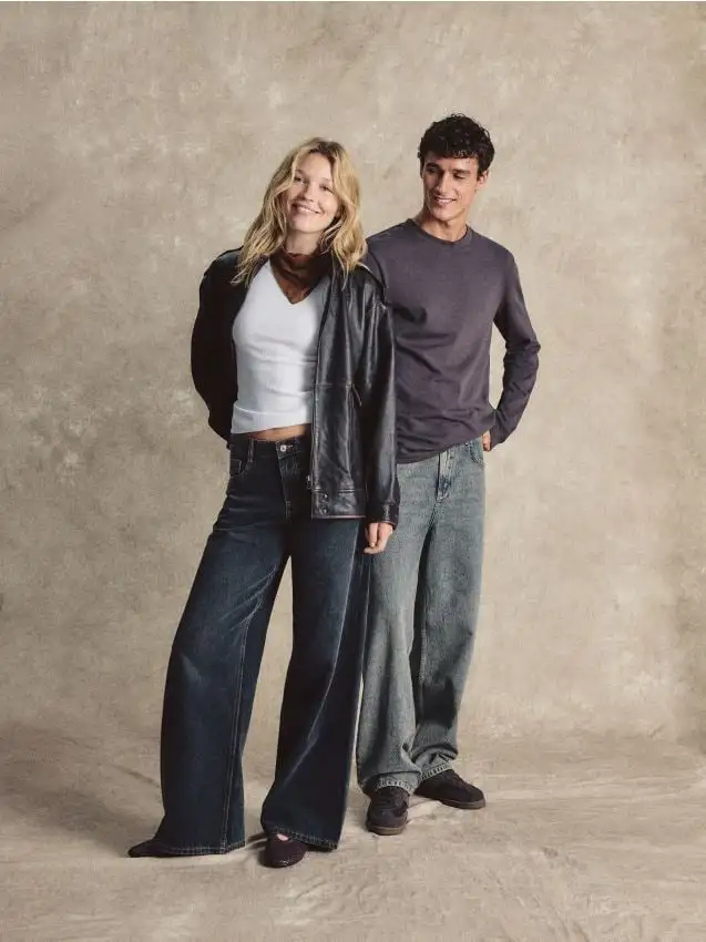 Jeans baggy fit Colore nero